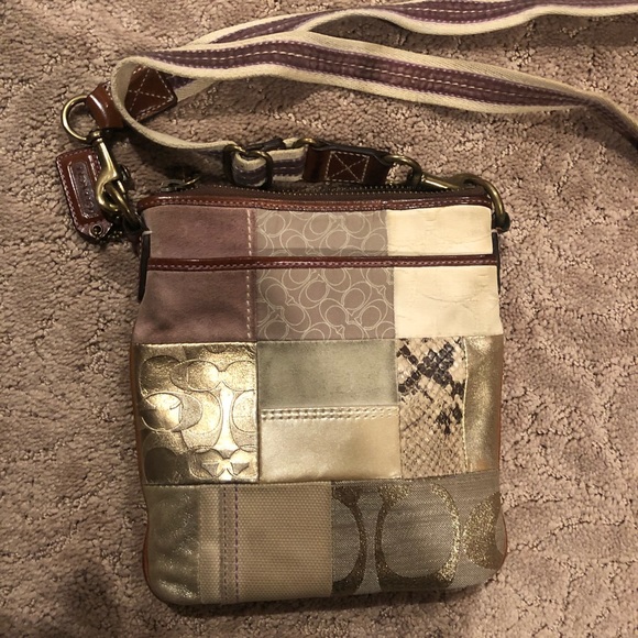 Coach patchwork crossbody - Picture 3 of 7